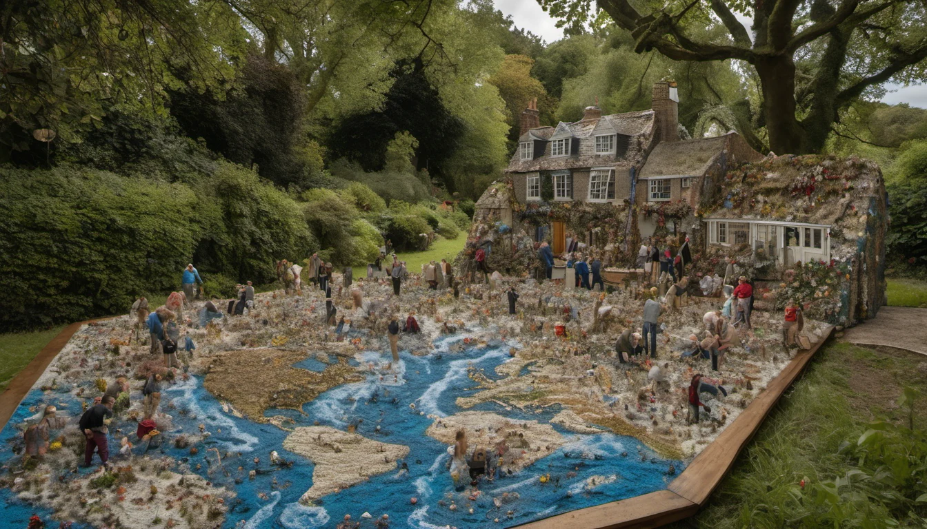 Agradecendo a Água em Tempos de Seca: A Tradição de Well Dressing no Reino Unido