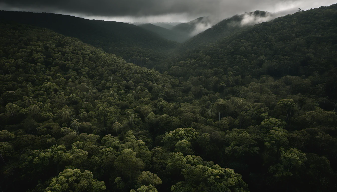 The Resistance of Spider Webs to Storms: A Study on Survival in the Forest
